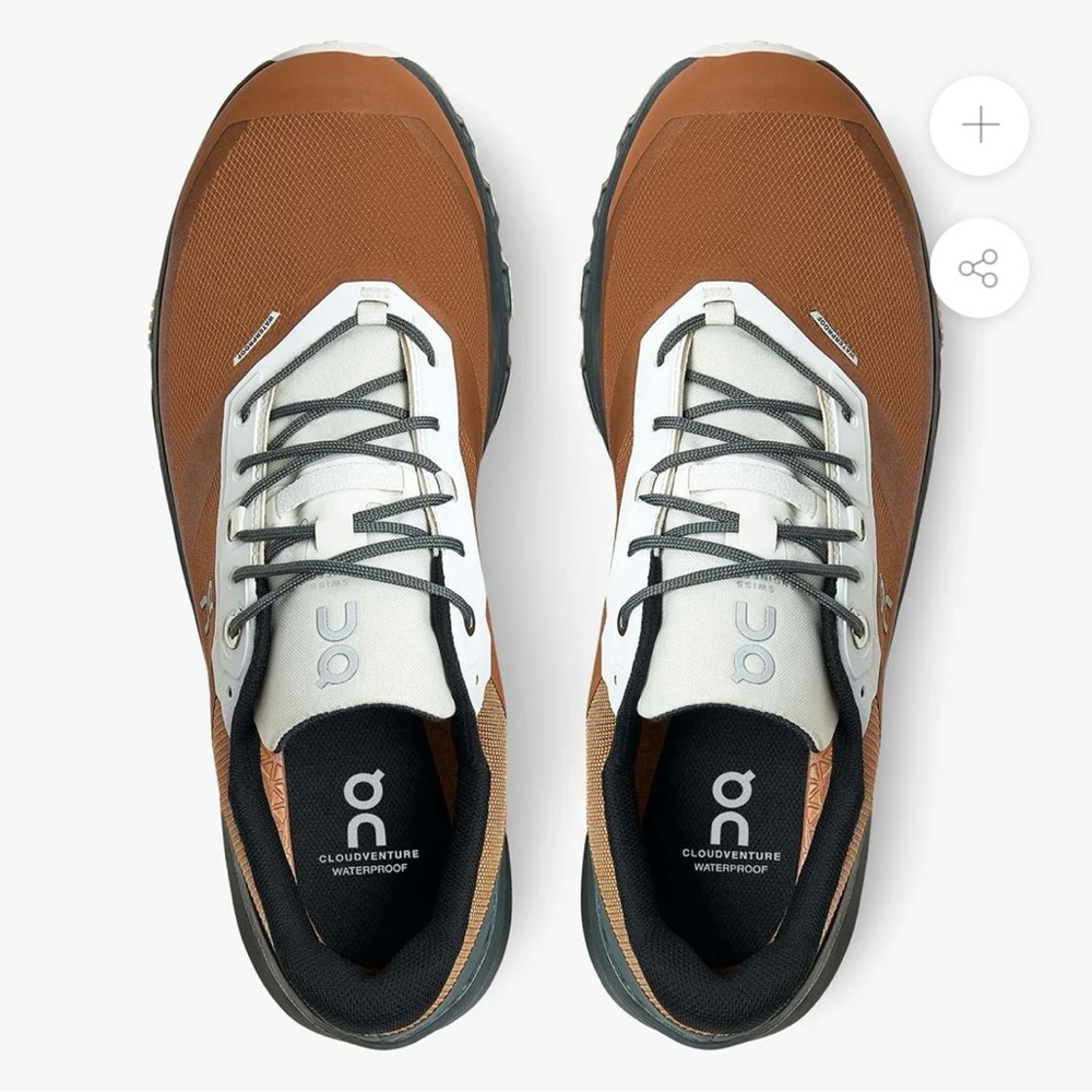 On Running Men's Athletic Shoes - Brown and White